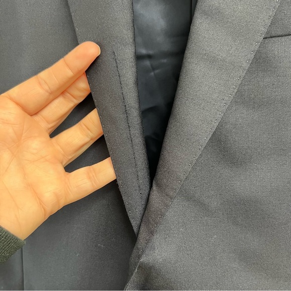 J. Crew Ludlow Slim-fit suit jacket in Italian wool in Navy Blue Size 42R - Picture 9 of 16